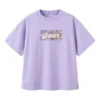 Maglietta con stampa logo “Purple”
