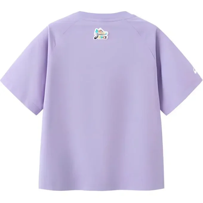 Maglietta con stampa logo “Purple”