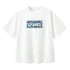 Maglietta con stampa logo “White Blue”