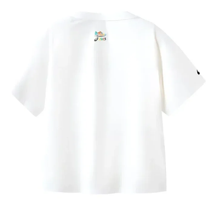 Maglietta con stampa logo “White Blue”