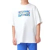 Maglietta con stampa logo “White Blue”