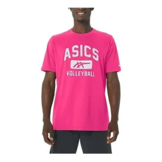 Maglietta con stampa pallavolo “Hot Pink”