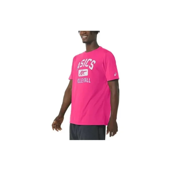 Maglietta con stampa pallavolo “Hot Pink”