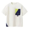 Maglietta con tasca con logo “White”
