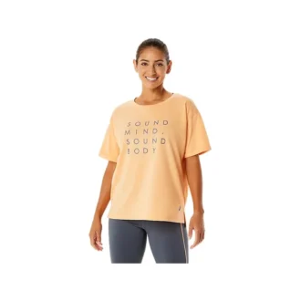 Maglietta da allenamento Core Relaxed Graphic “Orange”