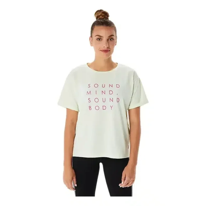 Maglietta da allenamento Core Relaxed Graphic “Whisper Green”