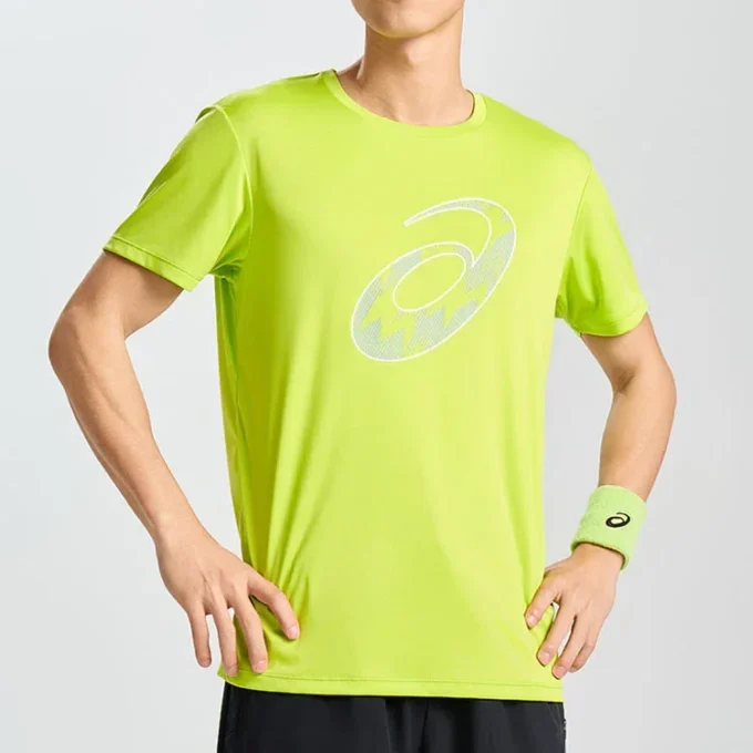 Maglietta da corsa a maniche corte “Lime Zest”