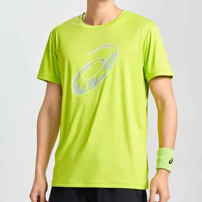 Maglietta da corsa a maniche corte “Lime Zest”