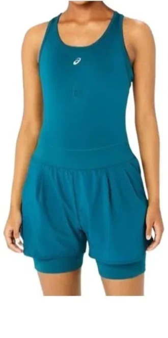 Nagino Run Unitard “Rich Teal”