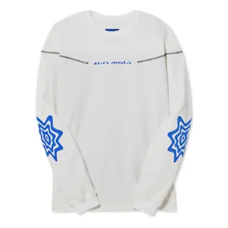Novalis Bixance Top a maniche lunghe “Bianco Blu Nero”