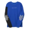 Novalis Bixance Top a maniche lunghe “Blue Obsidian Black”