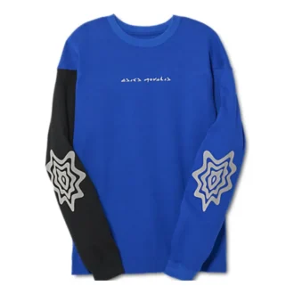 Novalis Bixance Top a maniche lunghe “Blue Obsidian Black”