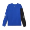 Novalis Bixance Top a maniche lunghe “Blue Obsidian Black”
