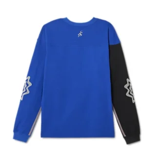 Novalis Bixance Top a maniche lunghe “Blue Obsidian Black”