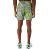 Pantaloncini 7IN con stampa a motivo Suminigashi “Grey Green”
