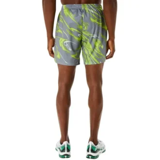 Pantaloncini 7IN con stampa a motivo Suminigashi “Grey Green”