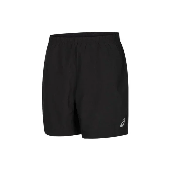 Pantaloncini con logo e tasca posteriore con zip “Black”