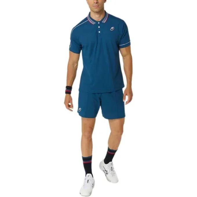Pantaloncini Court Color Block “Light Indigo”