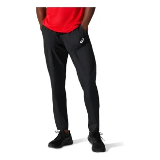 Pantaloni in tessuto argento “Black”