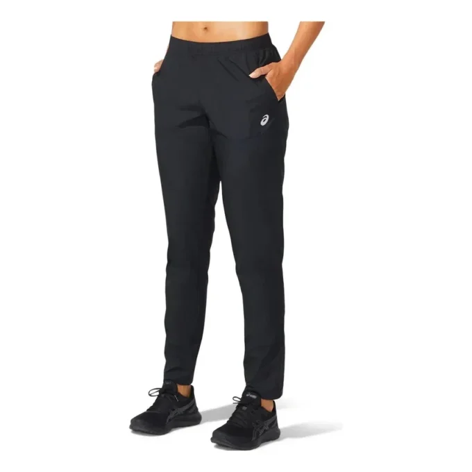Pantaloni intrecciati argento “Nero”