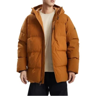 Piumino imbottito pesante “Brown”
