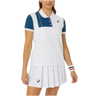 Polo classica “White Blue”