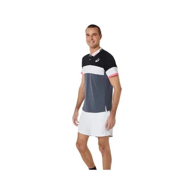 Polo Match “Performance Black Carrier Grey”