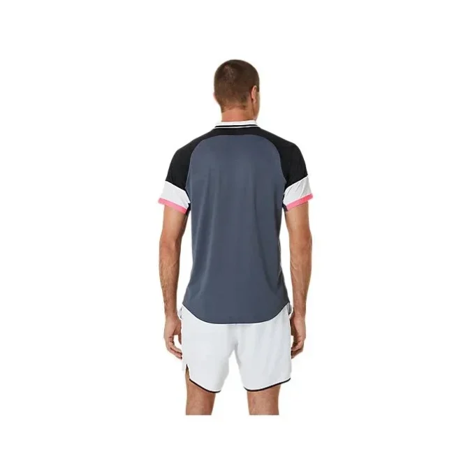 Polo Match “Performance Black Carrier Grey”