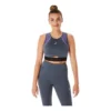 Reggiseno da allenamento con inserti in rete “Carrier Grey”