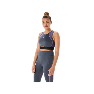 Reggiseno da allenamento con inserti in rete “Carrier Grey”
