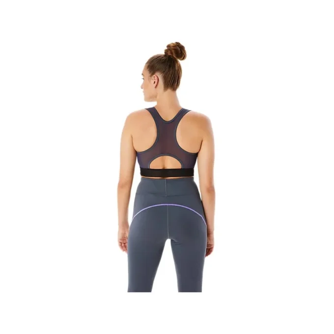Reggiseno da allenamento con inserti in rete “Carrier Grey”