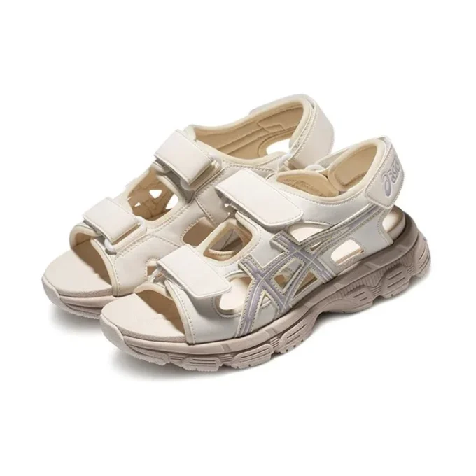 Sandali unisex Kahana Sd Outdoor Sports beige e viola “Cream Graypurple”