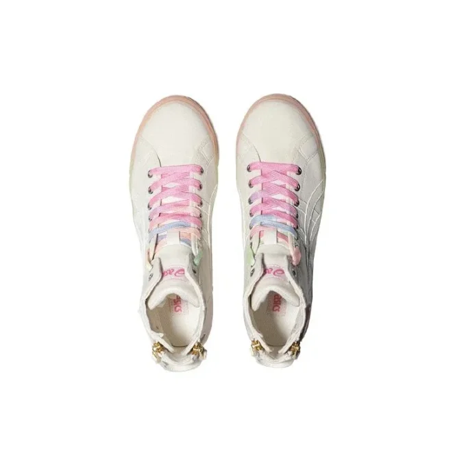 Scarpa da basket alta casual retrò Double Clutch Milk White “White Pink”
