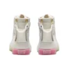 Scarpa da basket alta casual retrò Double Clutch Milk White “White Pink”
