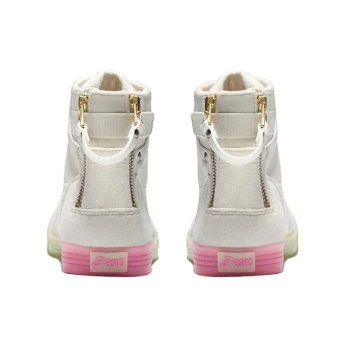 Scarpa da basket alta casual retrò Double Clutch Milk White “White Pink”