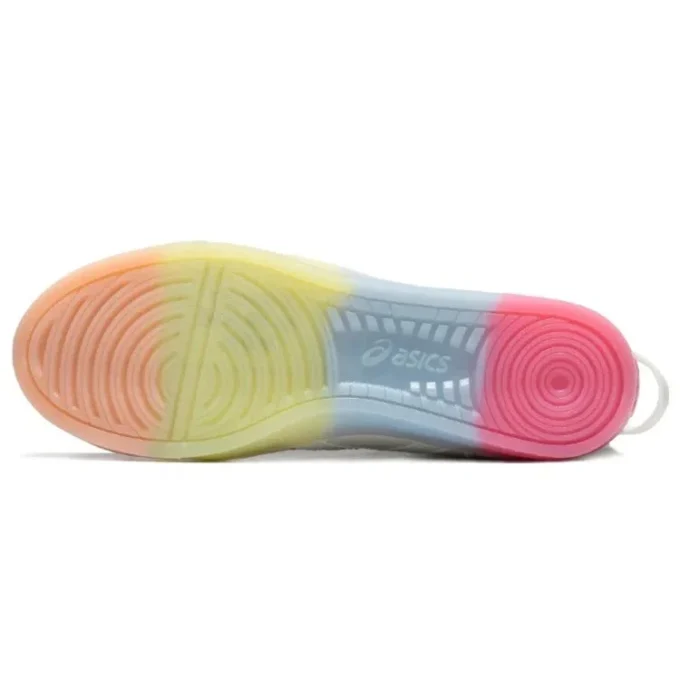 Scarpa da basket alta casual retrò Double Clutch Milk White “White Pink”