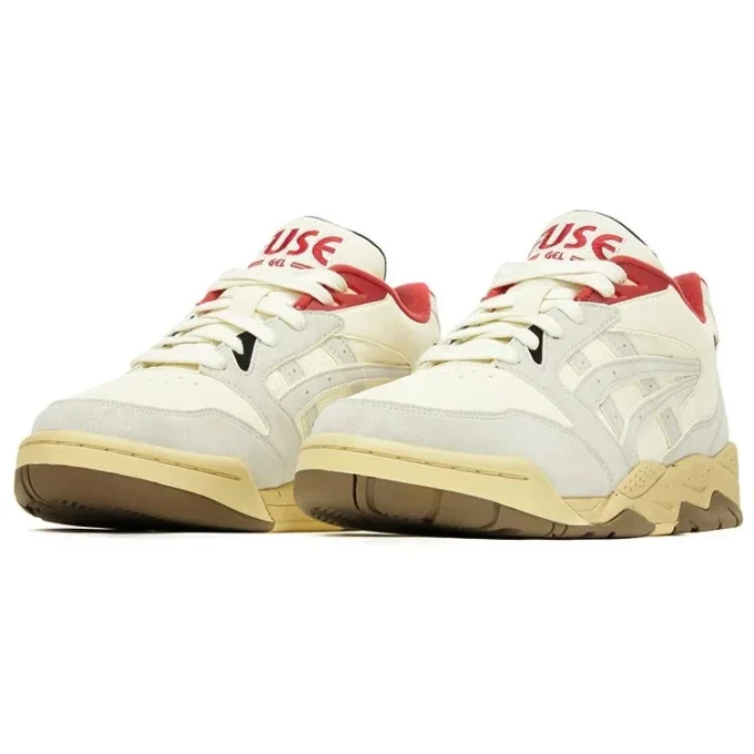 Scarpe da basket Gel-Fuse Kigo “White Beige Red”