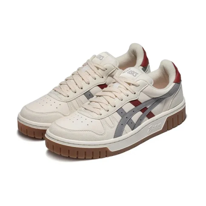 Scarpe da skateboard casual Court MZ Retro unisex beige e grigie