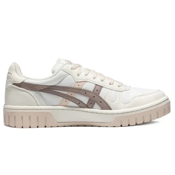 Scarpe da skateboard casual Court MZ Retro unisex beige e marroni