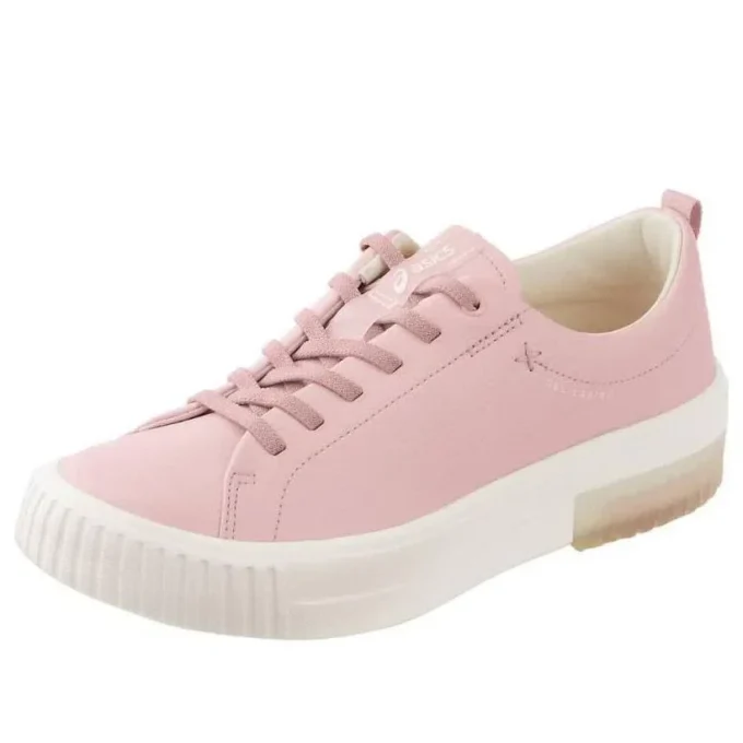 Sneakers Gel-Lasiro con suola spessa “Rosa Bianco”