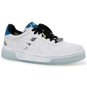 Sneakers Rick and Morty x Asics Court-MZ Bianco/Blu