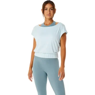 Top a maniche corte Nagino Flex “Blue”