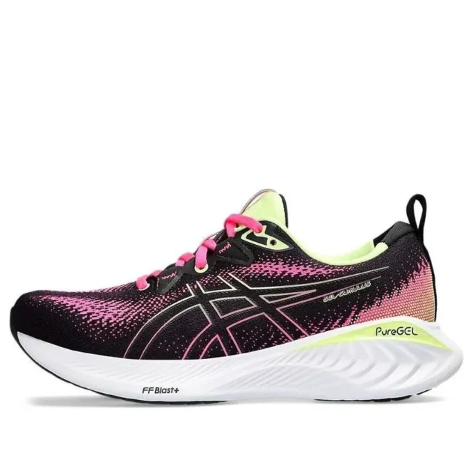 (WMNS) Gel-Cumulus 25 “Nero Rosa Elettro”